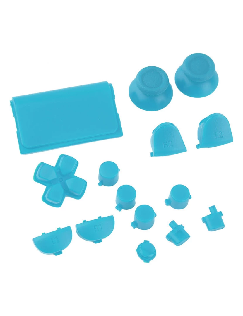 Multi4You - Botões de Substituição Personalizados para PS4 - (Azul) - Multi4you®