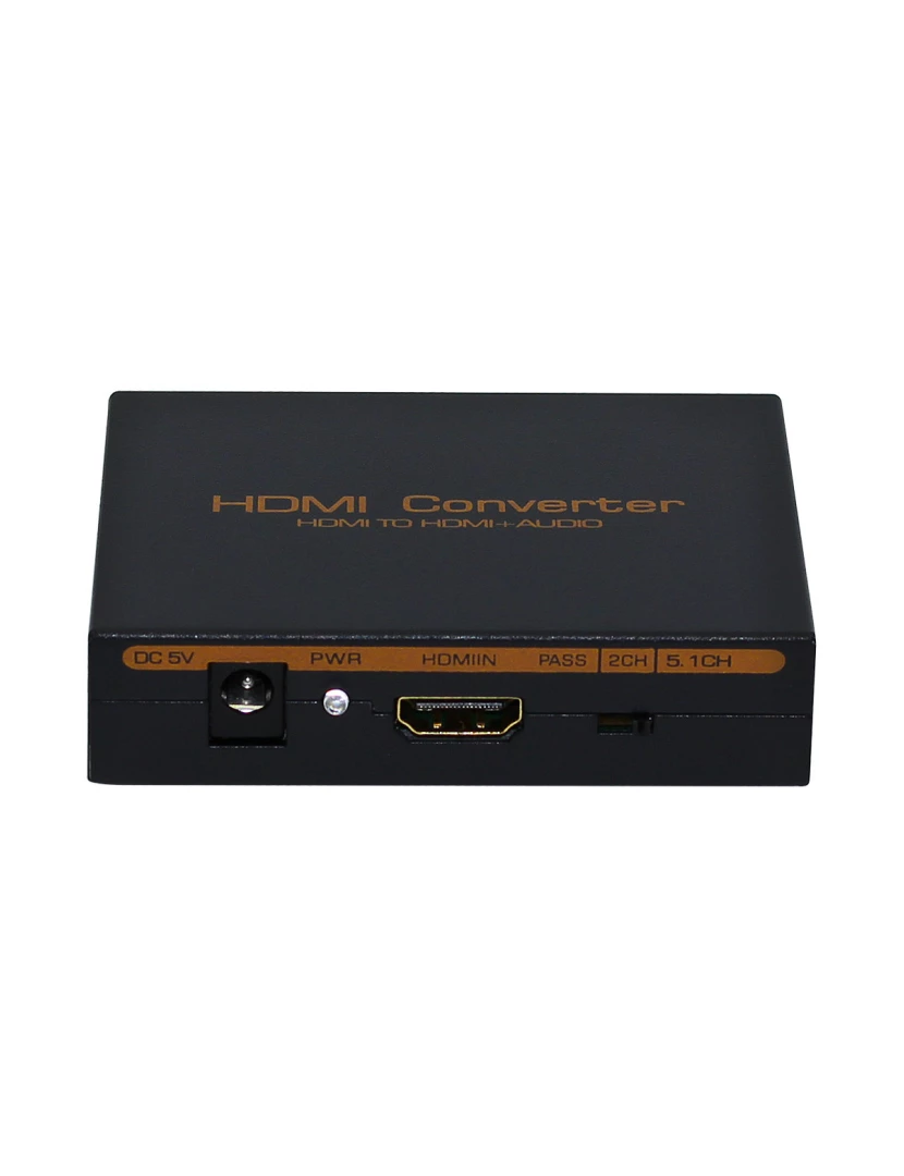 Multi4You - Conversor de áudio estéreo 4K DAC HDMI para Blu-ray leitor de DVD Xbox One SKY HD PS3 PS4 - Multi4you®