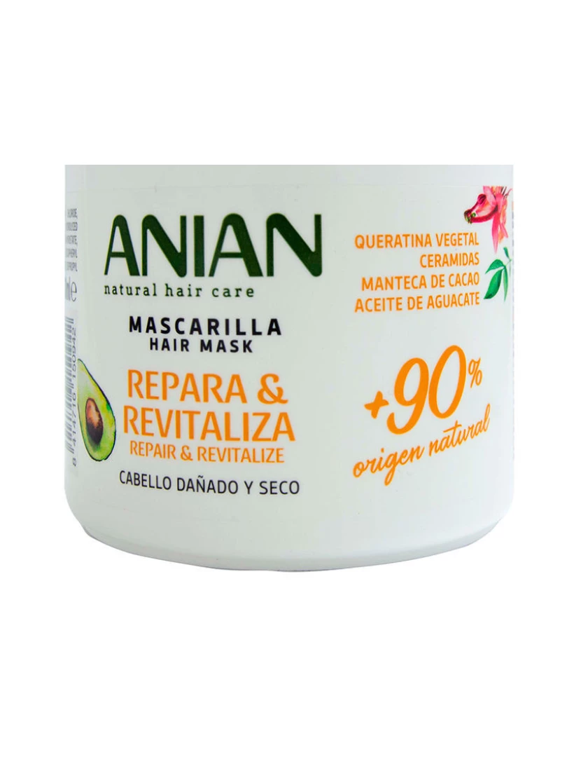 foto 1 de Repair &amp Revitalize Máscara De Queratina Vegetal Anian 350 ml