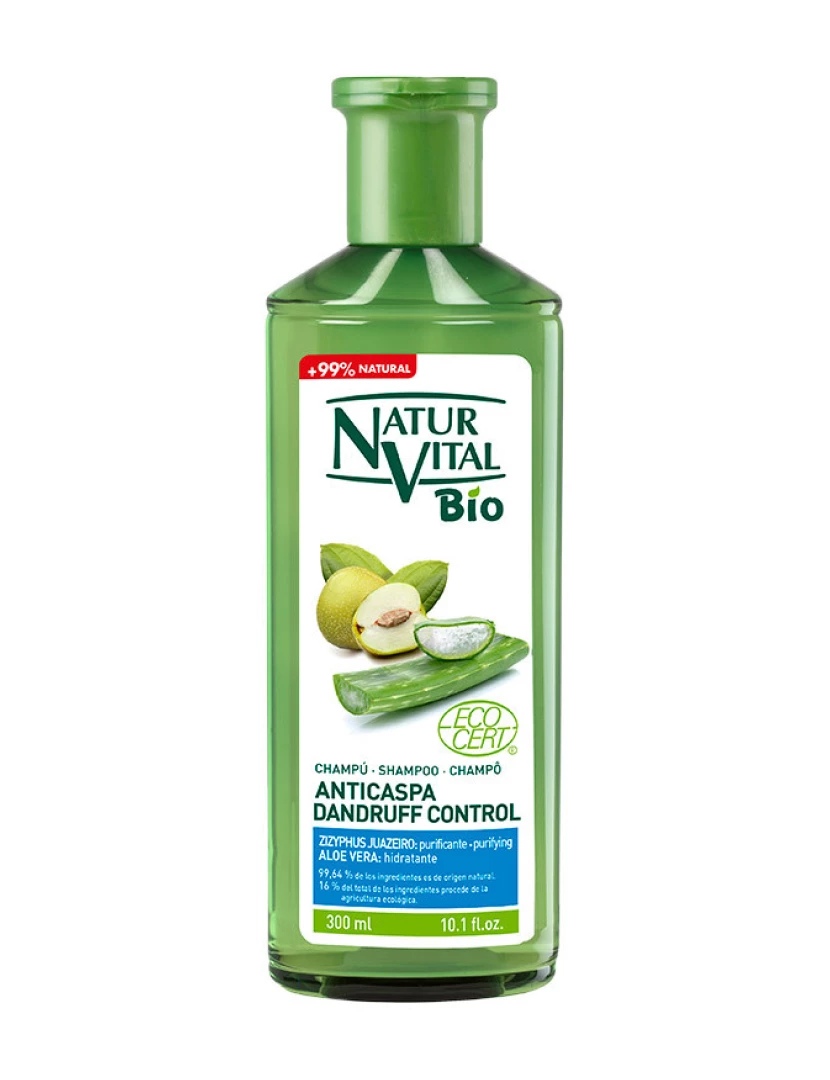 foto 1 de Champu Bio Ecocert Anticaspa Natur Vital 300 ml