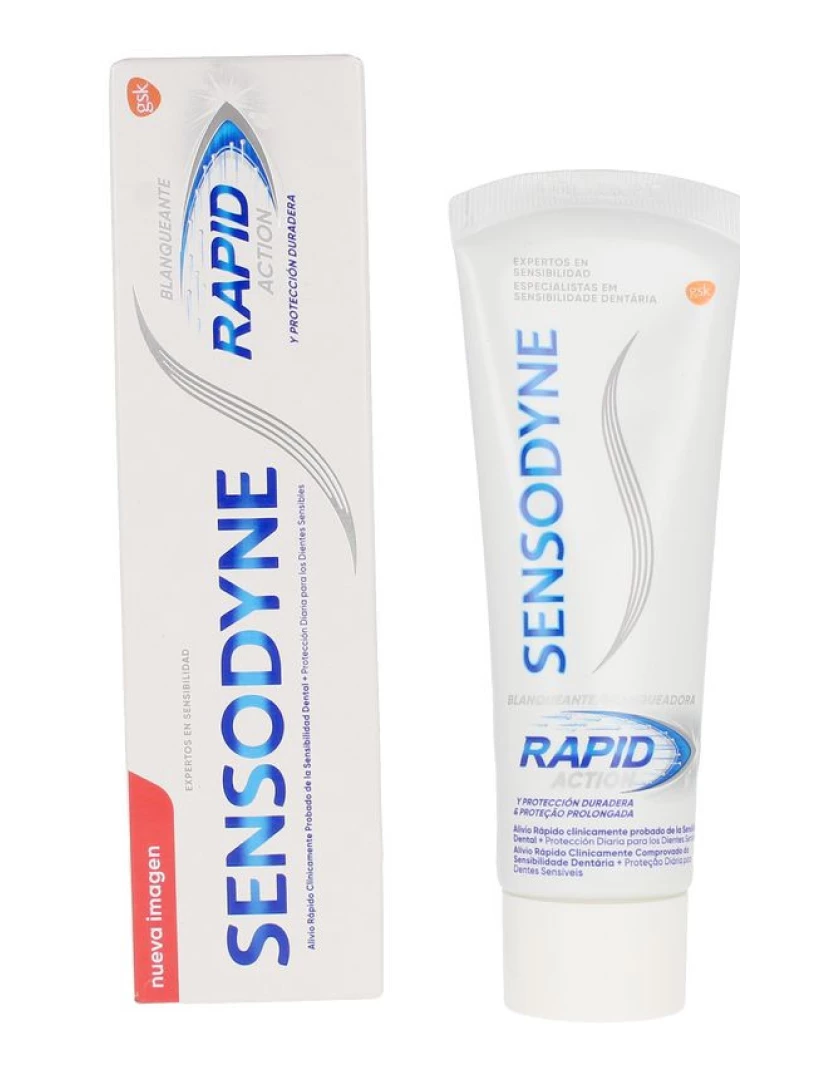 foto 1 de Rapid Action Whitening Pasta Dentes 75 Ml
