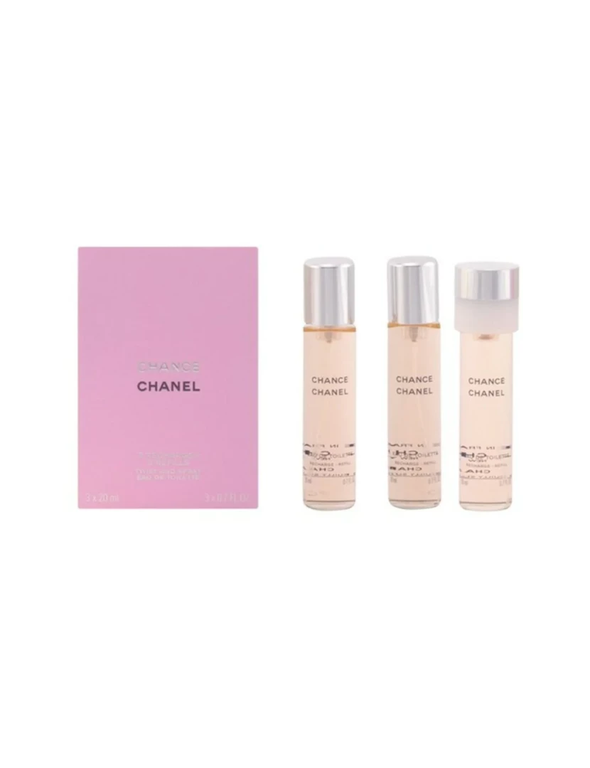 Chanel - Chance Eau De Toilette Vaporizador Twist & Spray 3 Refis 3 X Chanel 20 ml