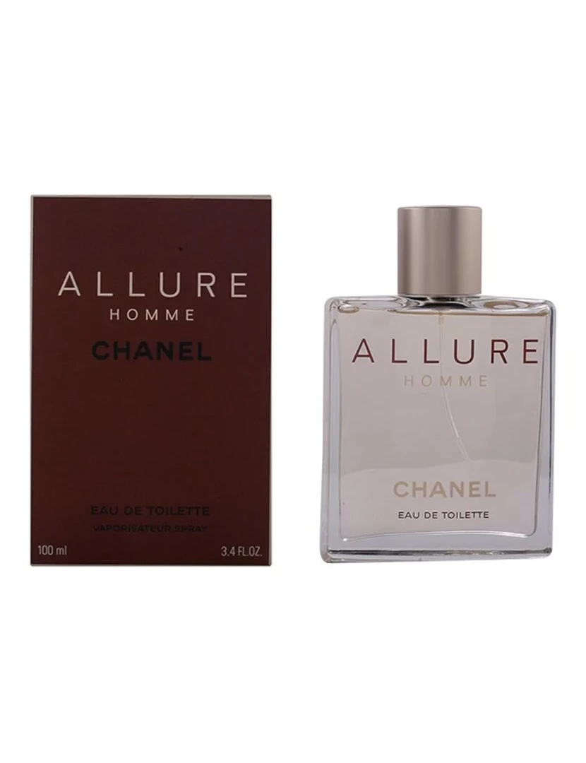 Tester Allure Homme Eau de Toilette Chanel - Perfume Masculino 100