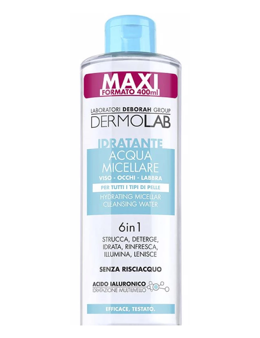 foto 1 de Dermolab Agua Micelar Hidratante Deborah 400 ml