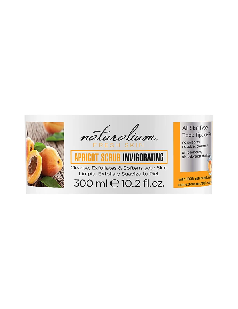 foto 1 de Apricot Scrub Invigorating Naturalium 300 ml