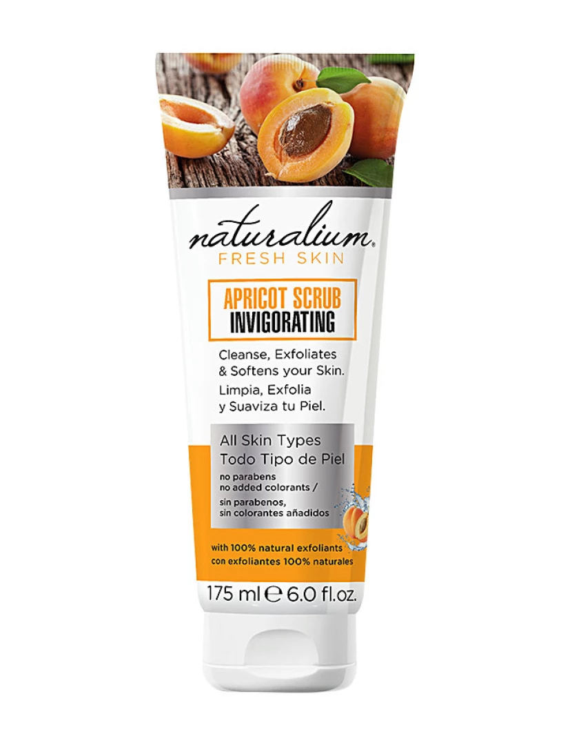 foto 1 de Apricot Scrub Invigorating Naturalium 175 ml