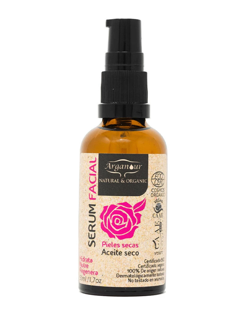 foto 1 de Facial Serum Piel Seca Arganour 50 ml