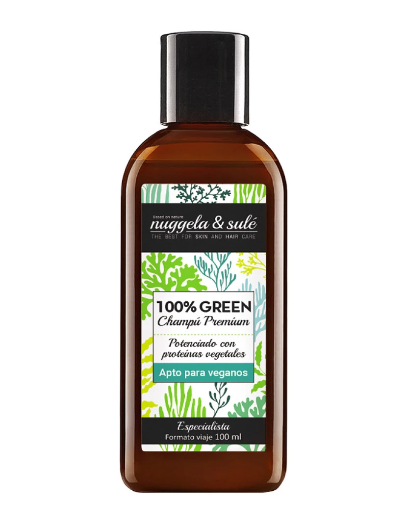 foto 1 de Nuggela & Sulé 100% Green Champú Apto Veganos 100 Ml