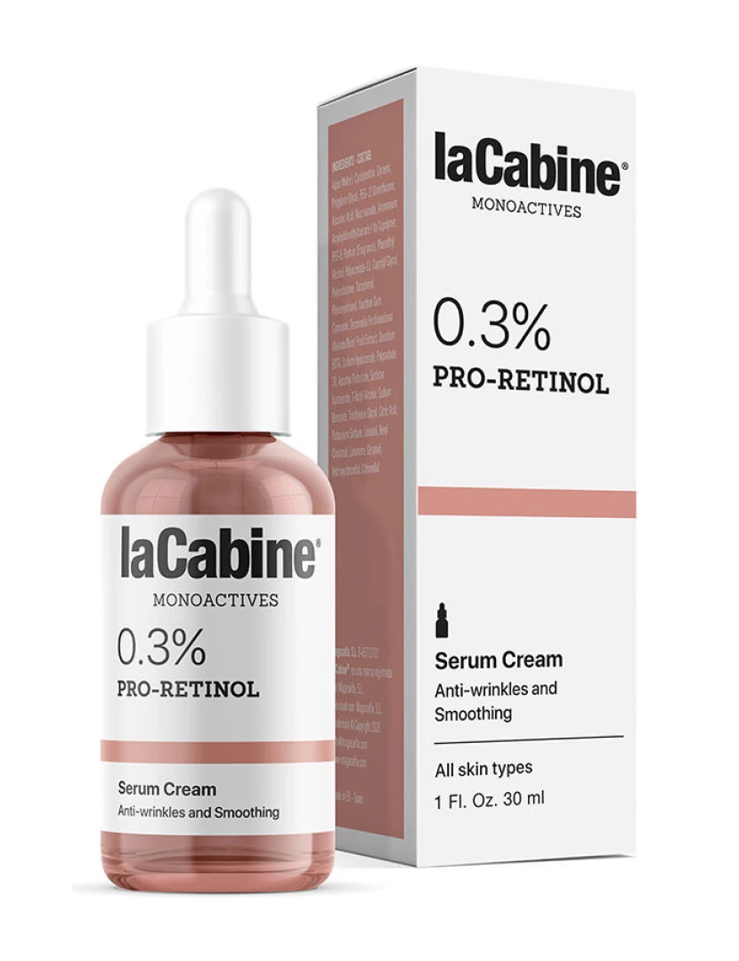 foto 1 de Monoactives 0.3% Retino Serum Cream La Cabine 30 ml