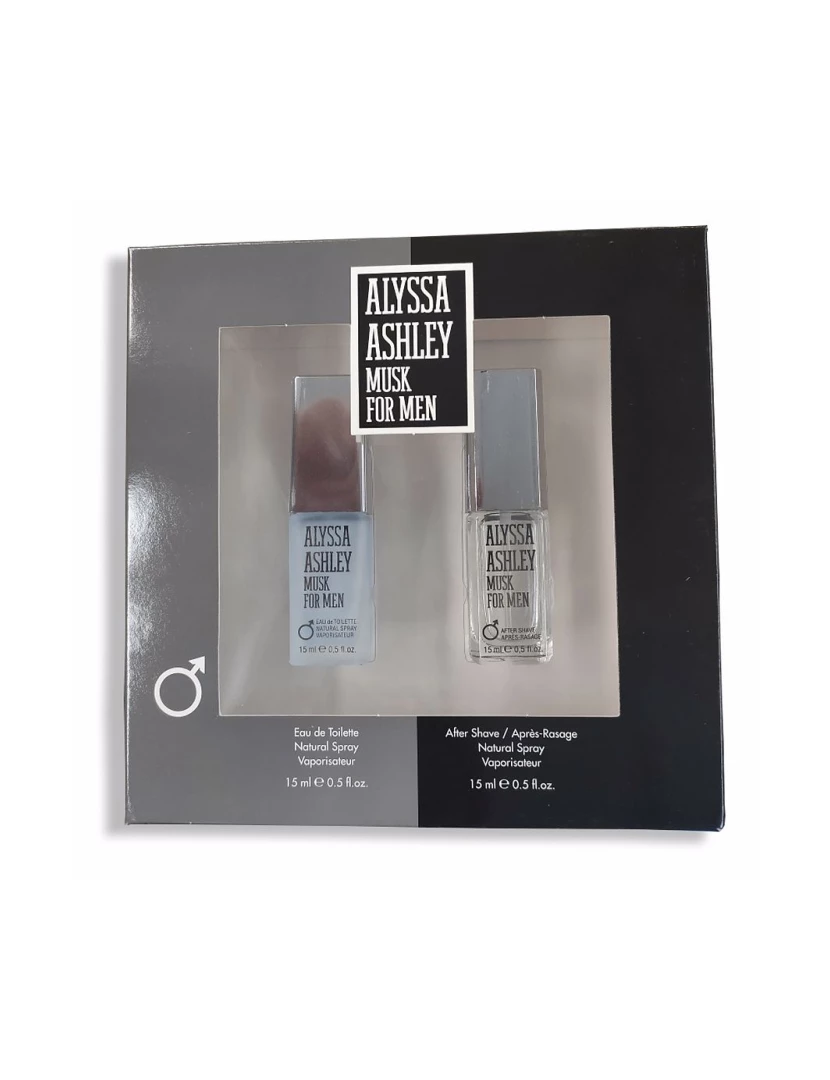 foto 1 de Musk For Men Coffret Alyssa Ashley 2 pz