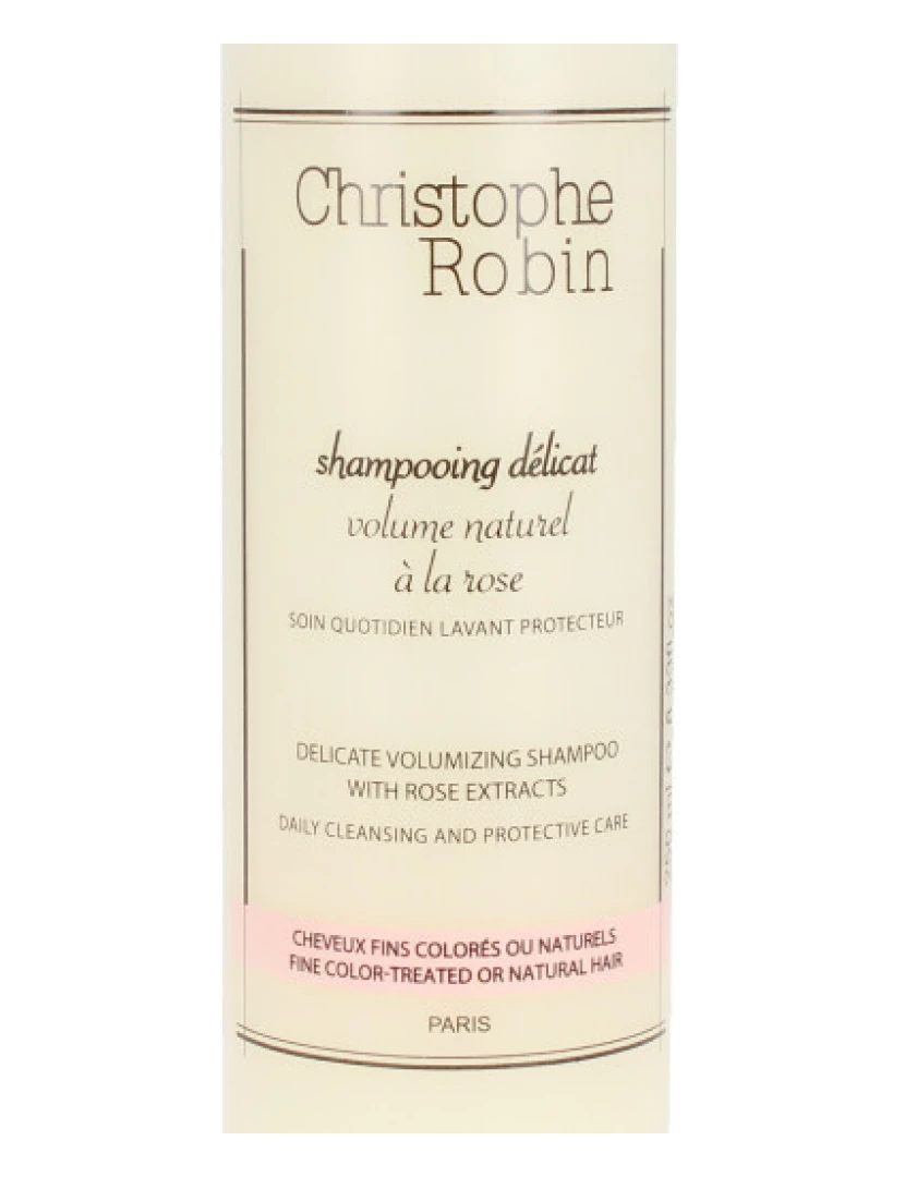 foto 1 de Volumizing Shampoo With Rose Extracts Christophe Robin 250 ml