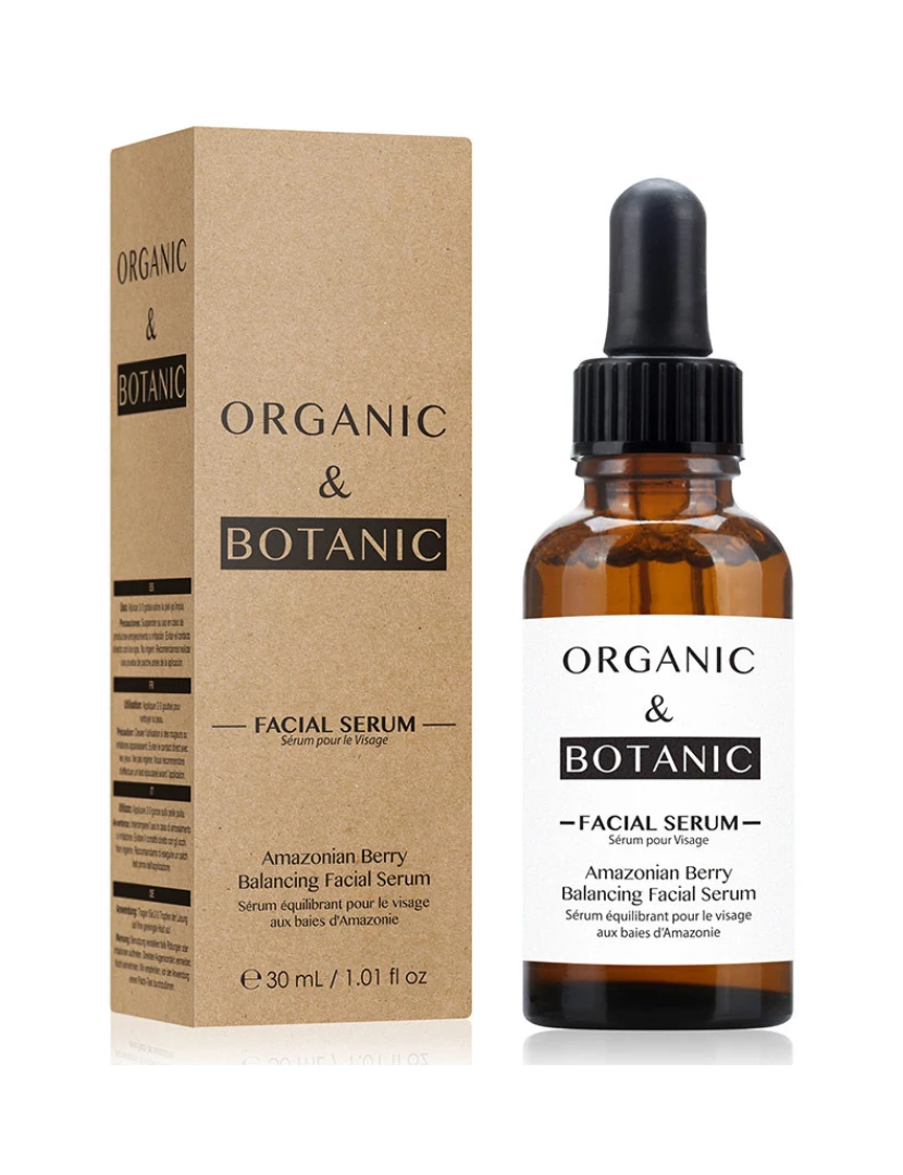 foto 1 de Amazonian Berry Balancing Facial Serum Organic & Botanic 30 ml