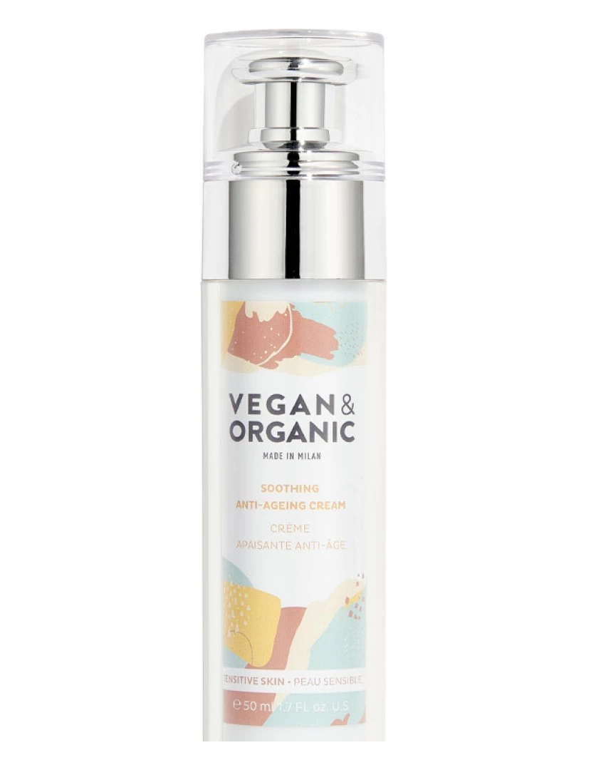 foto 1 de Soothing Anti-ageing Cream Sensitive Skin Vegan & Organic 50 ml