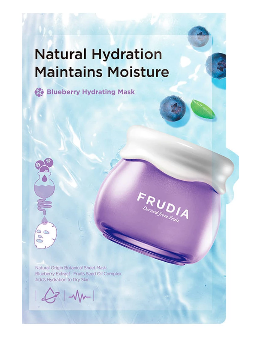 foto 1 de Blueberry Hydrating Mask Frudia 20 ml