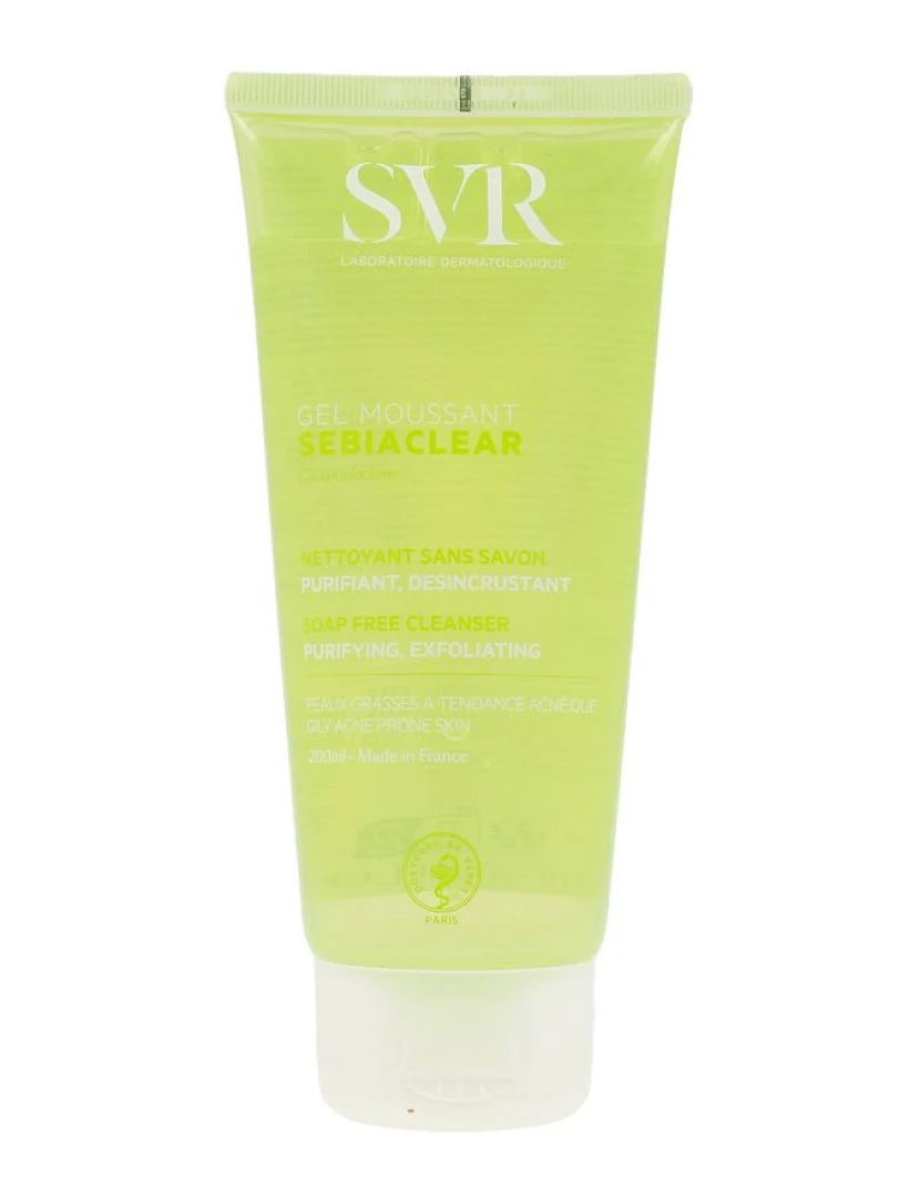 foto 1 de Sebiaclear Gel Moussant Svr Laboratoire Dermatologique 200 ml