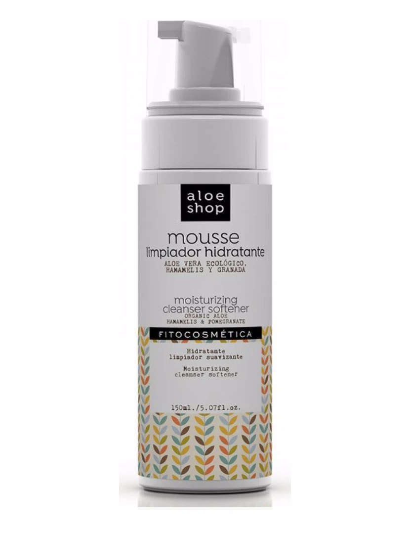 foto 1 de Aloe Mousse Limpiadora Hidratante Aloe Shop 150 ml