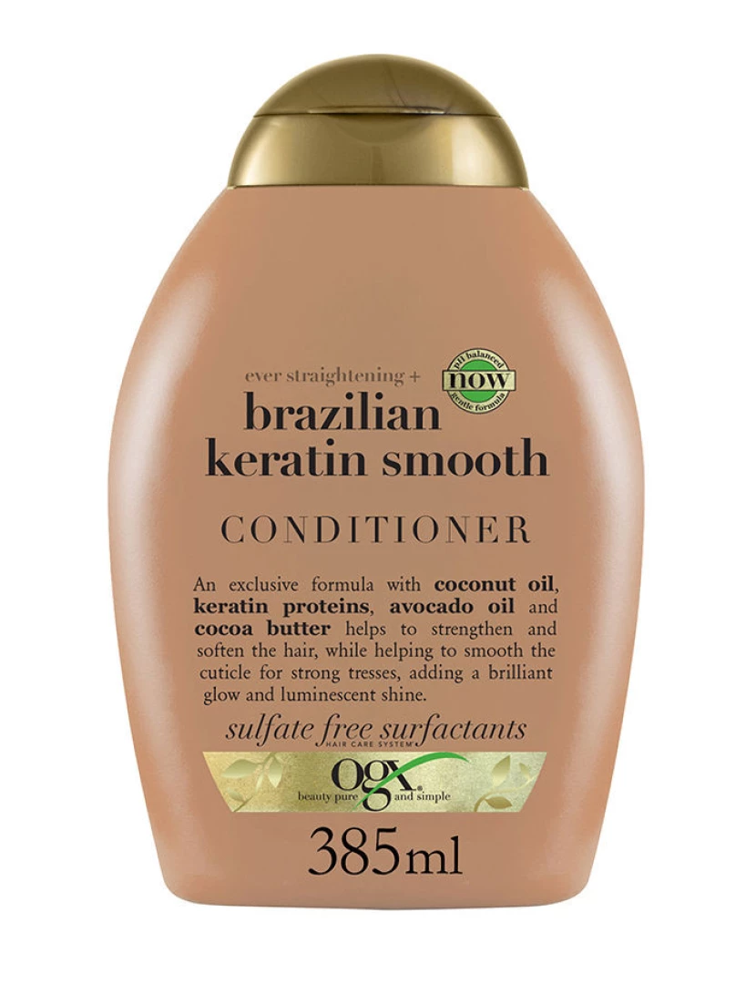 foto 1 de Brazilian Keratin Hair Conditioner Ogx 385 ml
