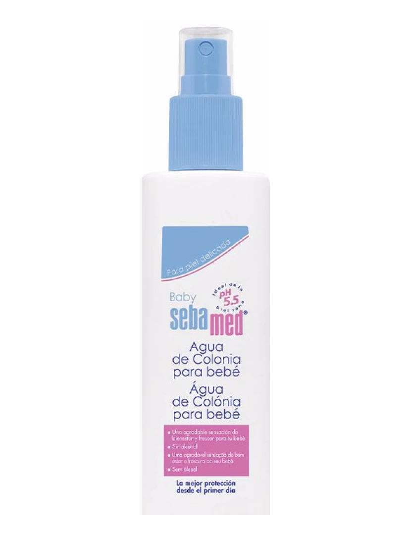 foto 1 de Água de colónia sem álcool para bebés 250 ml