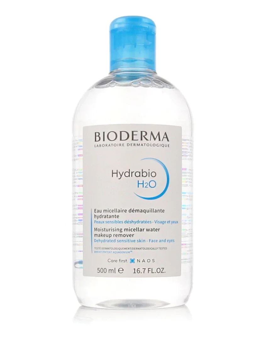 imagem de Hydrabio H2o Solución Micelar Específica Piel Deshidratada Bioderma 500 ml1