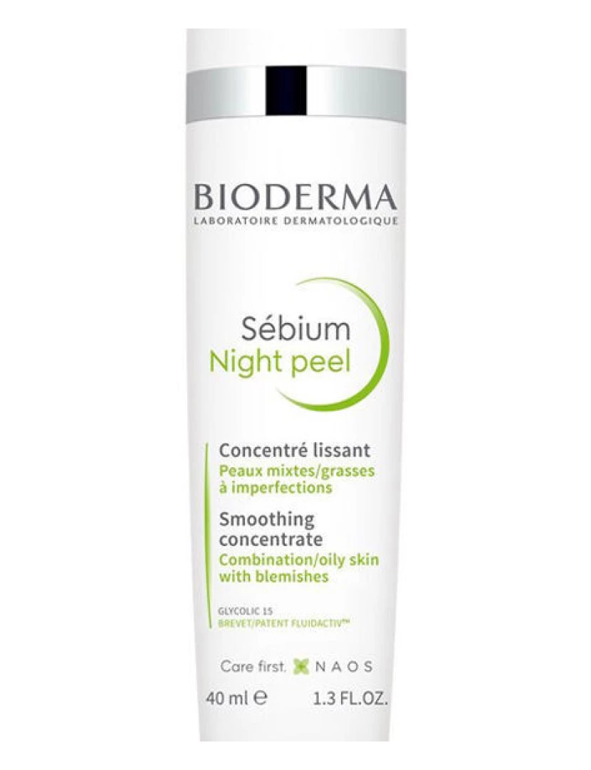 foto 1 de Sebium Night Peel Peeling Dermatológico Suave Bioderma 40 ml