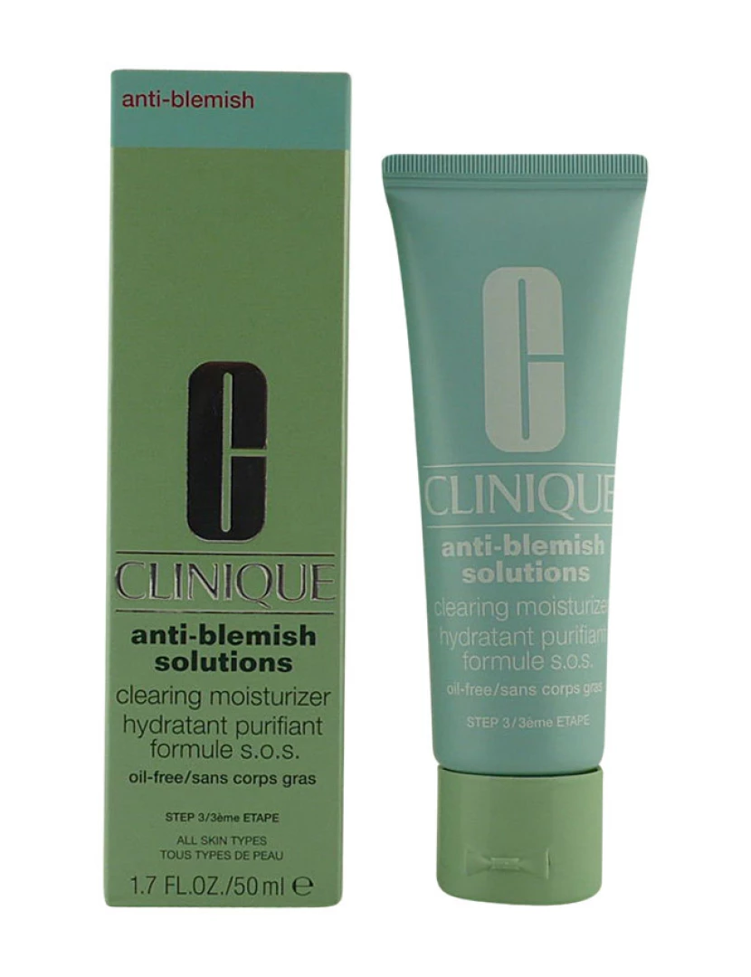 foto 1 de Anti-blemish Solutions Clearing Moisturizer Clinique 50 ml