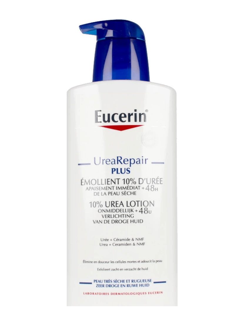 foto 1 de Urearepair Plus Emoliente Reparador 10% Urea Eucerin 400 ml