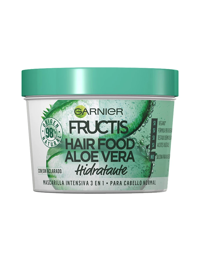 foto 1 de Máscara Hidratante Aloe Vera Fructis Hair Food 390Ml