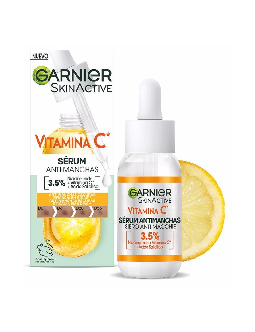foto 1 de Skinactive Vitamina C Sérum Antimanchas Garnier 30 ml