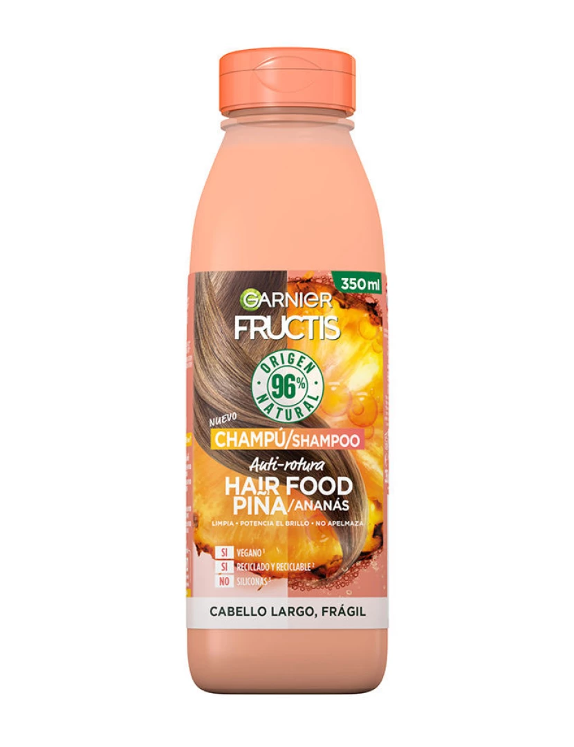 foto 1 de Fructis Hair Food Champô Anti-quebra Ananás Garnier 350 ml