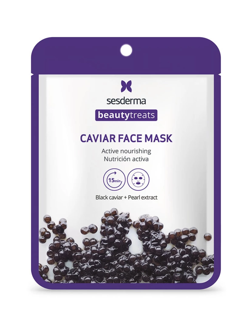 foto 1 de Máscara Caviar Beauty Treats Black 22 ml Sesderma