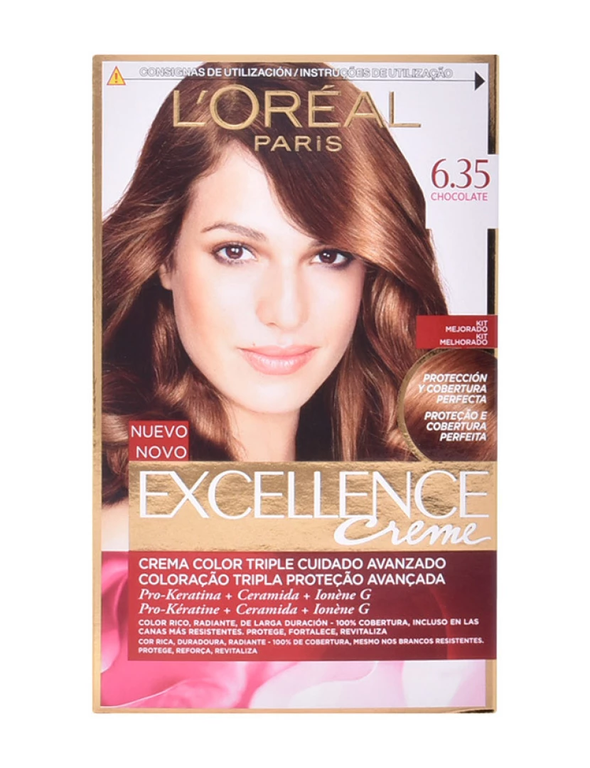foto 1 de Excellence Creme #6,35-chocolate L'Oréal Paris 192 ml