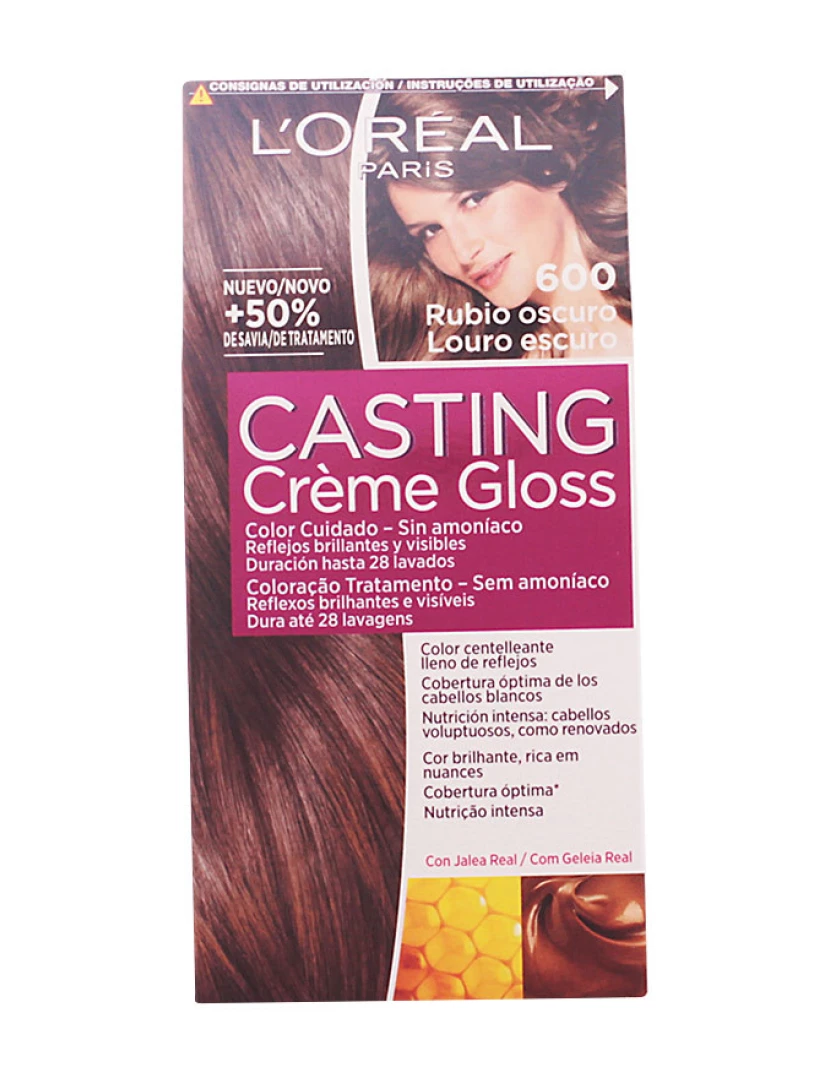 foto 1 de Casting Creme Gloss #600-rubio Oscuro L'Oréal Paris 180 ml