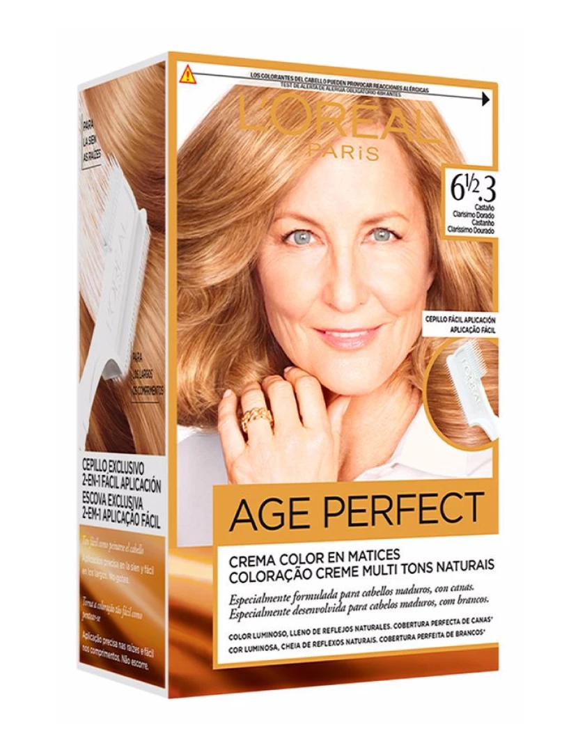 foto 1 de Excellence Age Perfect Tinte #61/2,3-Castaño Clarisimodorado