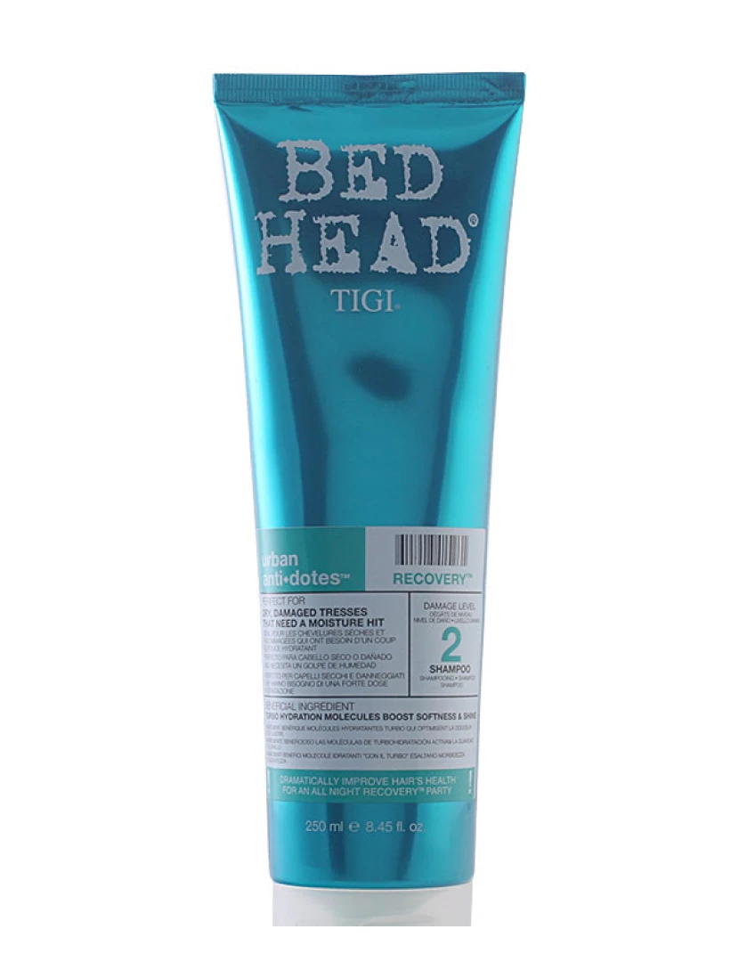foto 1 de Bed Head Urban Anti-dotes Recovery Shampoo Tigi 250 ml