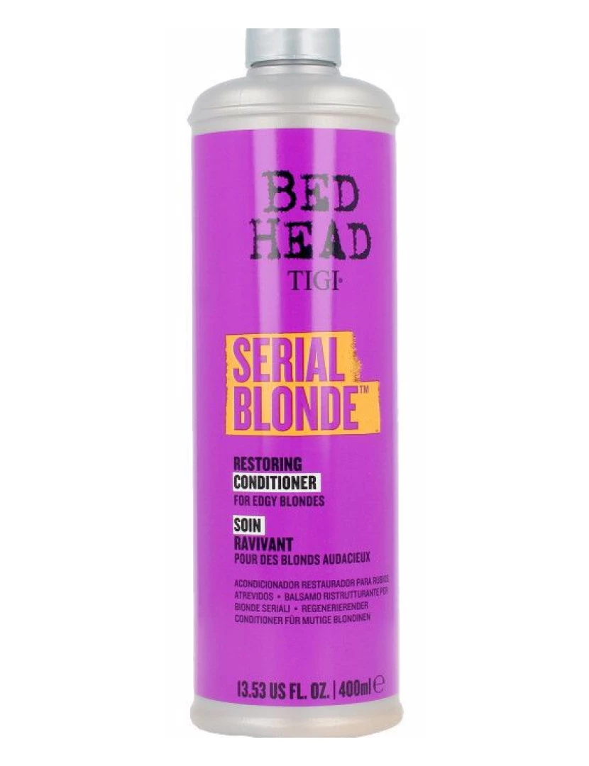 foto 1 de Bed Head Serial Blonde Purple Toning Conditioner Tigi 400 ml