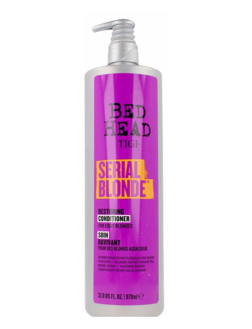 foto 1 de Bed Head Serial Blonde Purple Toning Conditioner Tigi 970 ml