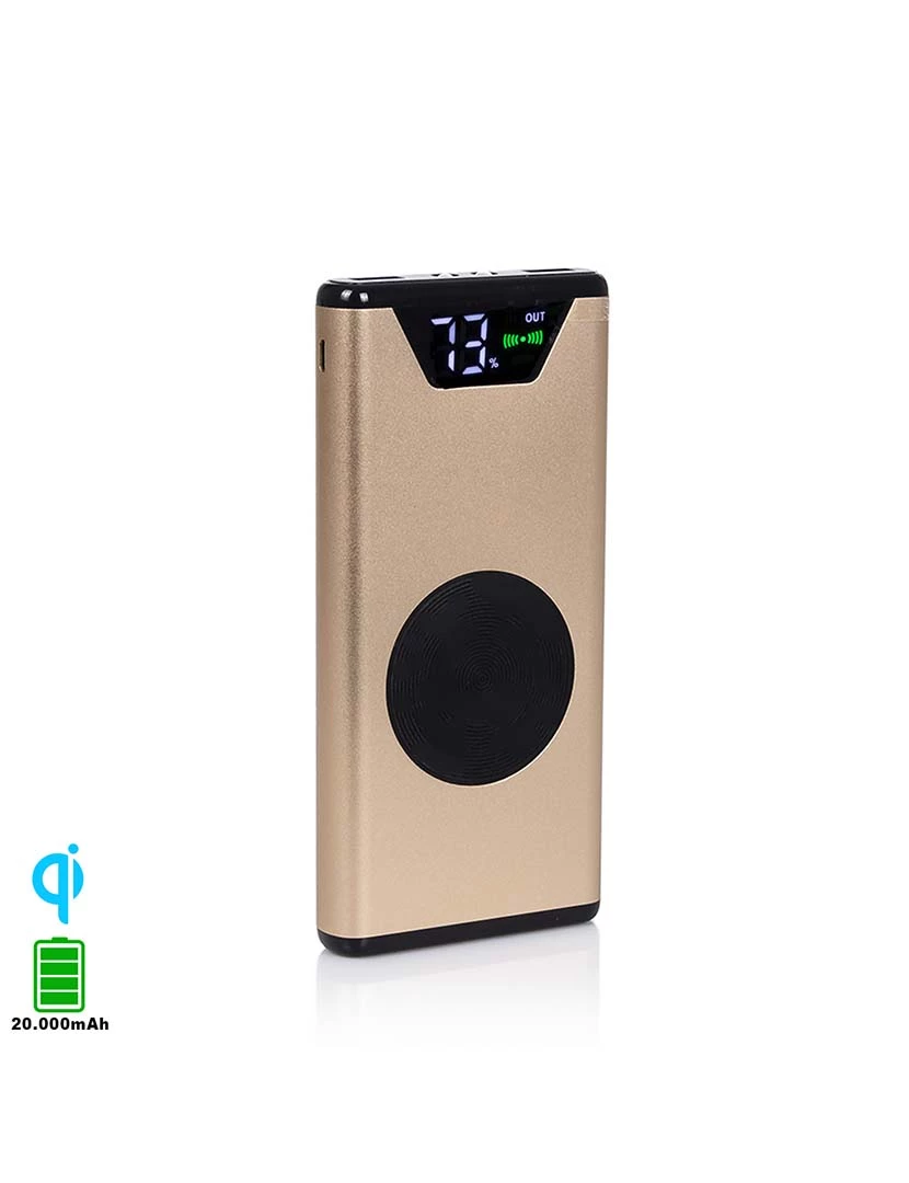 foto 1 de PowerBank P29 Qi Com Visor de 20000 mAh