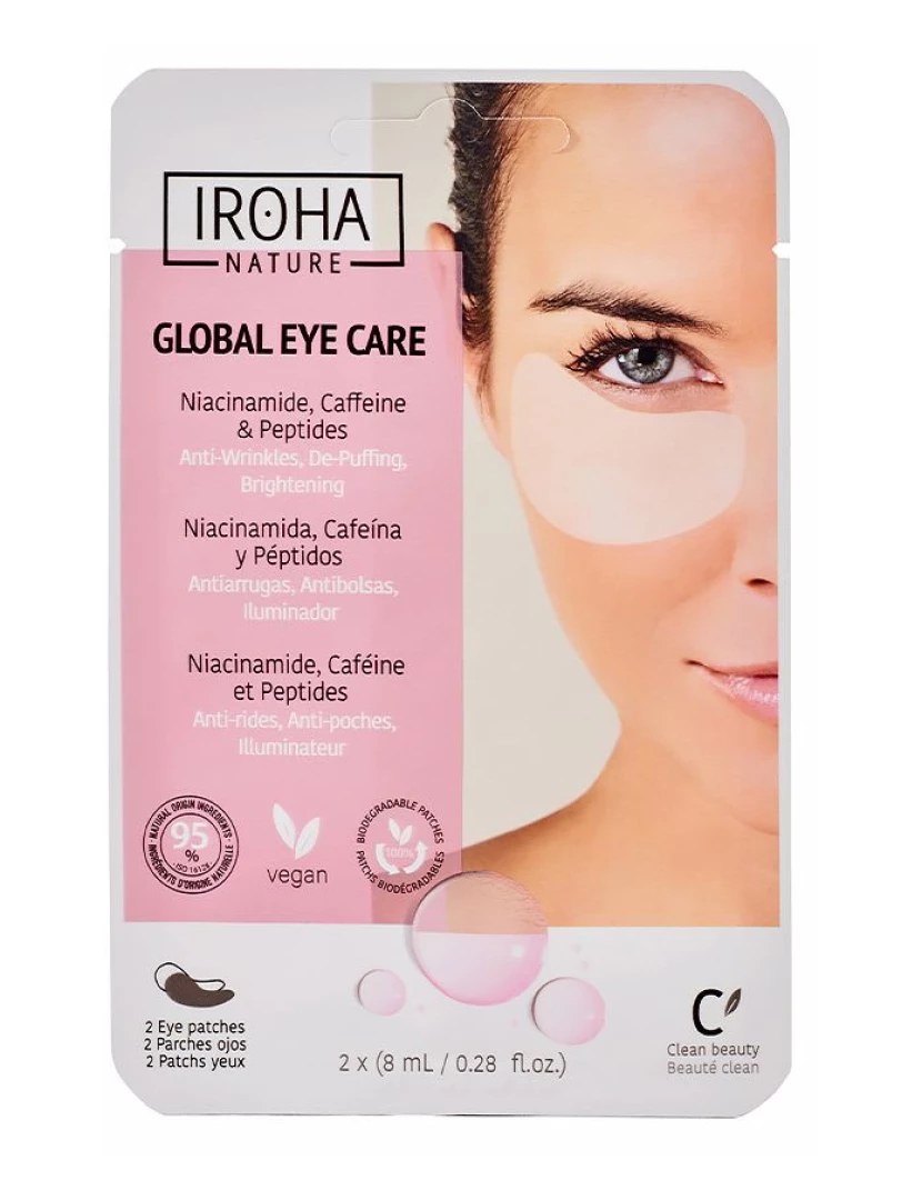 foto 1 de Global Eye Care Niacinamide, Caffeine & Peptides Iroha