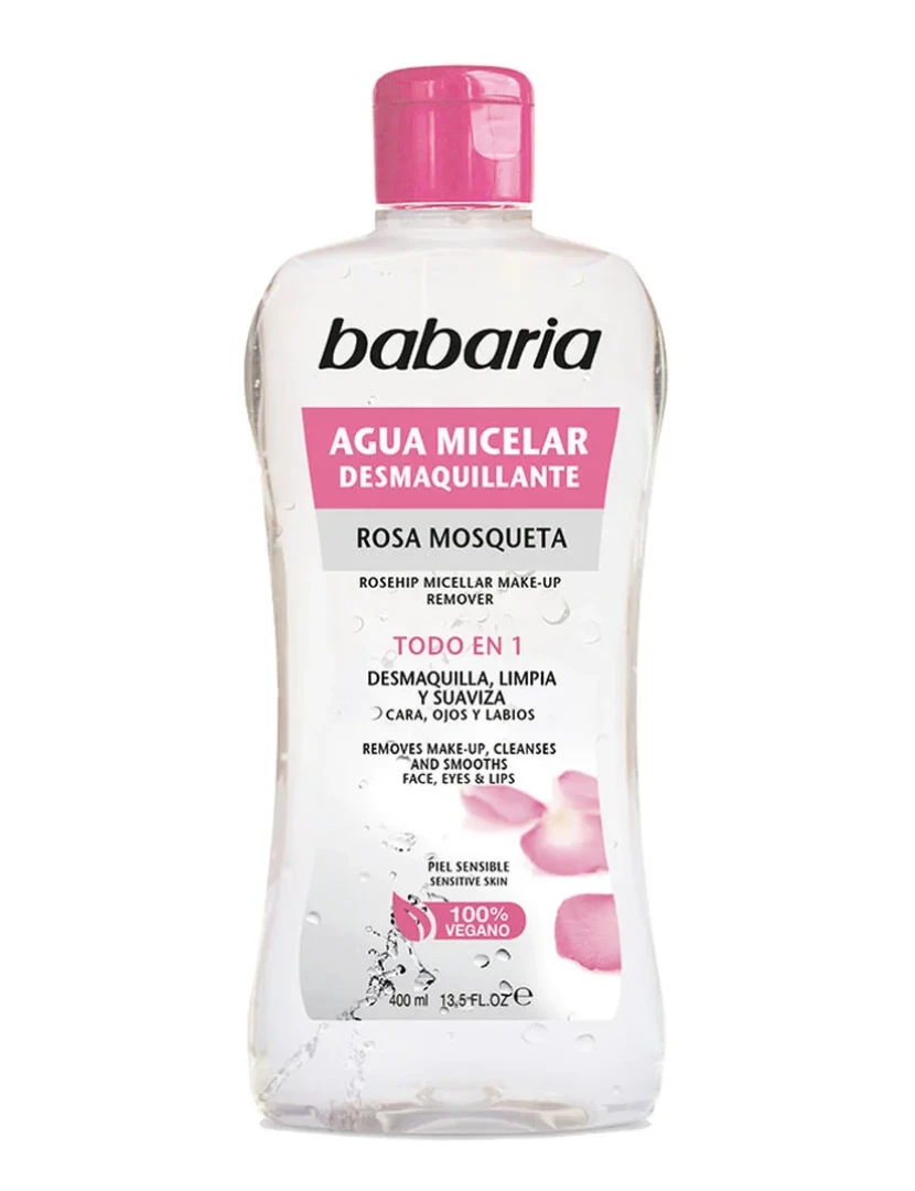 Babaria - Água Micelar Rosa Mosqueta 400Ml