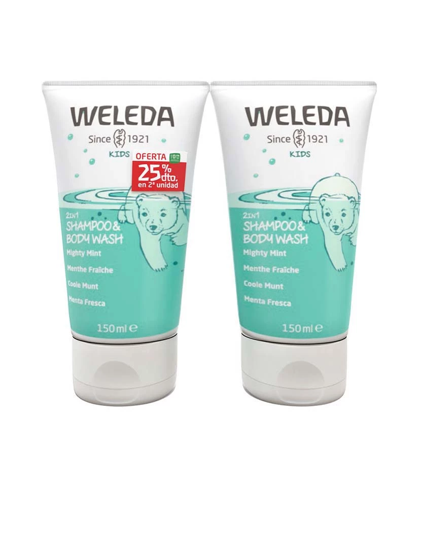 foto 1 de Shampoo e Gel Banho 2 em 1 Fresh Mint 2 X 150 Ml
