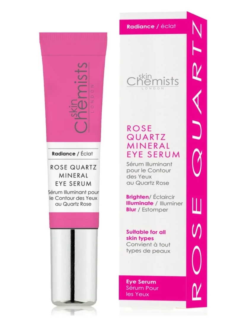 Skinchemists - skinChemists Rose Quartz Mineral Eye Serum 15ml