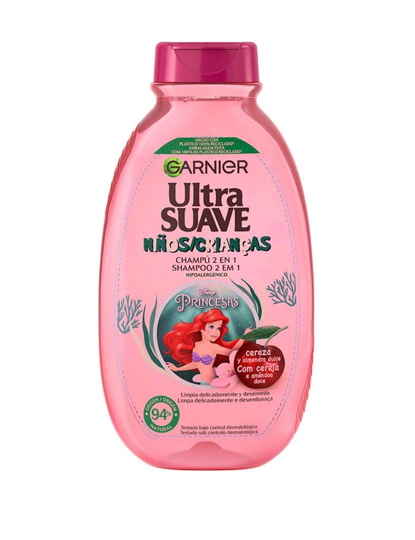 foto 1 de Ultra Gentle Shampoo 2 In 1 The Little Mermaid #Cherry 250 Ml