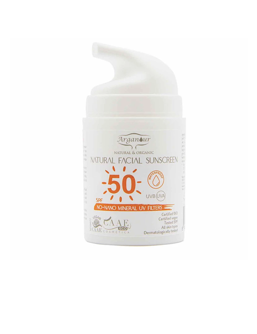 foto 1 de Sunscreen Facial Natural&Organic SPF50 50Ml