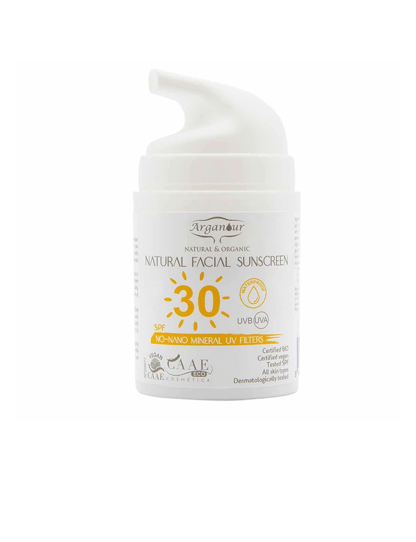 foto 1 de Sunscreen Facial Natural&Organic SPF30 50Ml