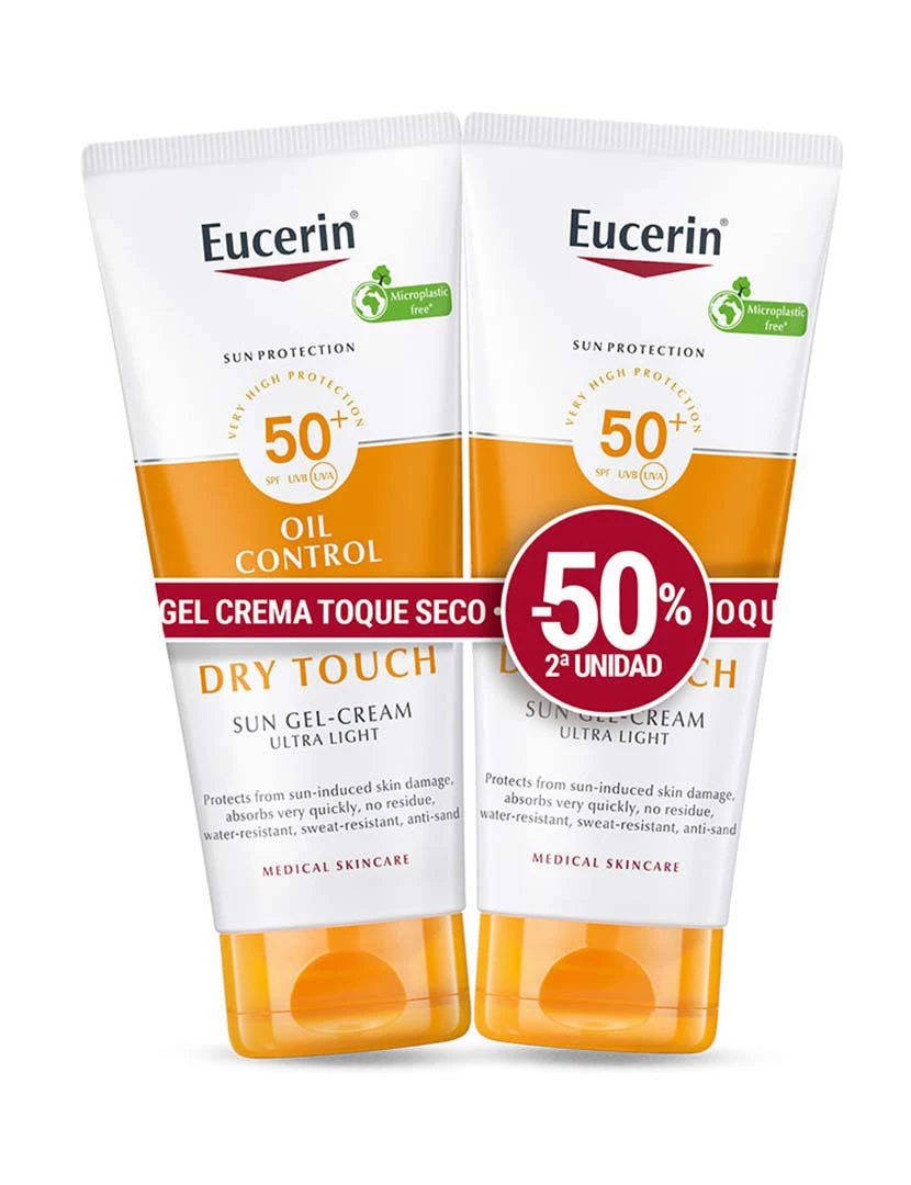 foto 1 de Sensitive Protect Dry Touch Gel Creme Spf50+ Promo 2 X 50 Ml