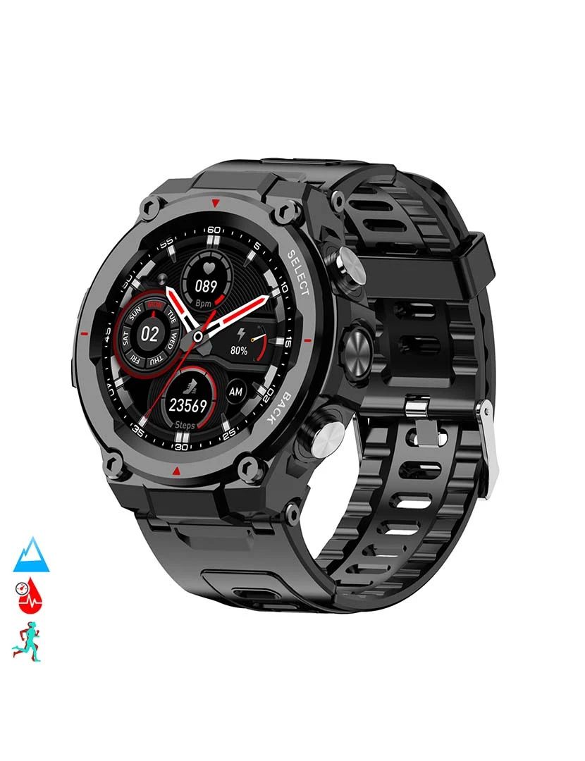 foto 1 de Smartwatch Q666K Preto
