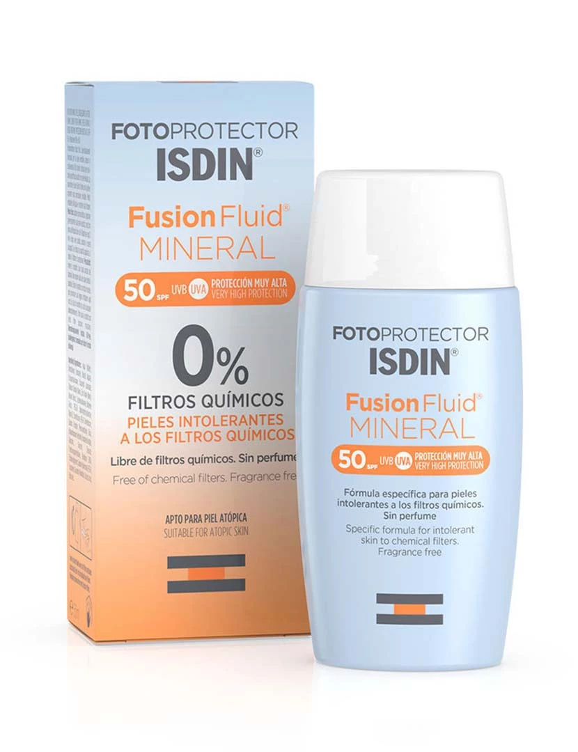 foto 1 de ISDIN Fusão Fluida Mineral Spf50 50ml