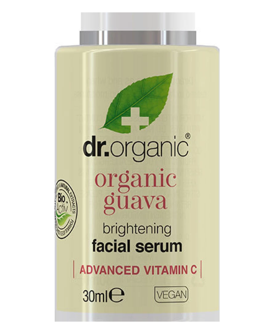 foto 1 de Guaba Sérum Facial Com Vitamina C Dr. Organic 30 ml