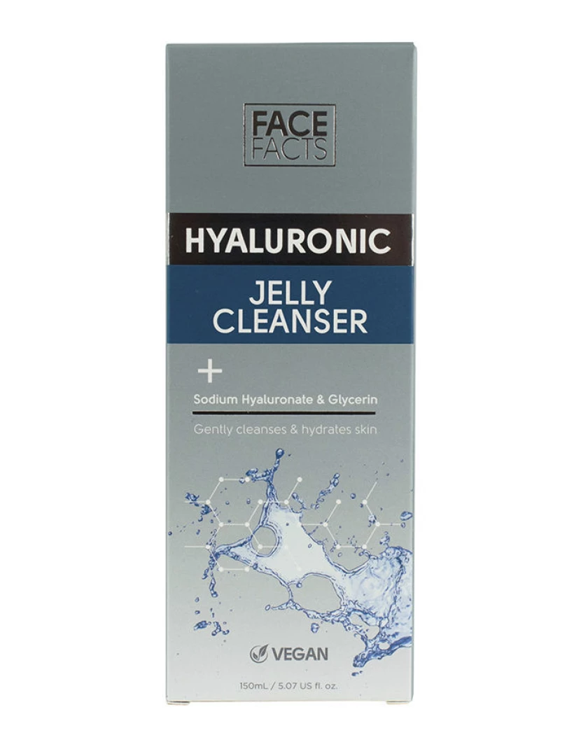 foto 1 de Gel De Limpeza Hyaluronic Face Facts  150 ml