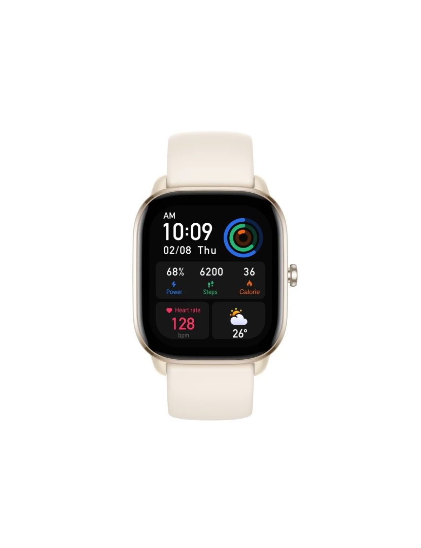 foto 1 de Smart Watch Amazfit > GTS 4 Mini 4,19 CM (1.65) Amoled Branco GPS - W2176OV8N